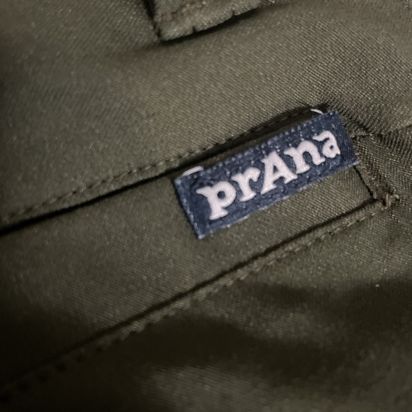 Prana Men's Green 38x30 Slim Fit Outdoor Trail Hiking Pants - Picture 9 of 9